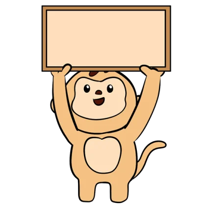 Akiko hält ein Schild hoch: Ort gesucht!